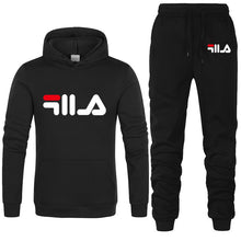 Load image into Gallery viewer, Men&#39;s Tracksuit 2 sets of new fashion jacket sportswear men&#39;s sweatpants hoodies spring and autumn men&#39;s brand hoodies pants