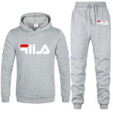 Load image into Gallery viewer, Men&#39;s Tracksuit 2 sets of new fashion jacket sportswear men&#39;s sweatpants hoodies spring and autumn men&#39;s brand hoodies pants