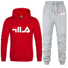 Load image into Gallery viewer, Men&#39;s Tracksuit 2 sets of new fashion jacket sportswear men&#39;s sweatpants hoodies spring and autumn men&#39;s brand hoodies pants