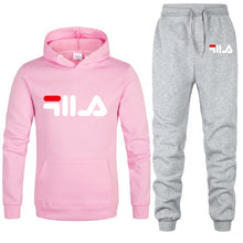 Load image into Gallery viewer, Men&#39;s Tracksuit 2 sets of new fashion jacket sportswear men&#39;s sweatpants hoodies spring and autumn men&#39;s brand hoodies pants