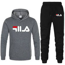 Load image into Gallery viewer, Men&#39;s Tracksuit 2 sets of new fashion jacket sportswear men&#39;s sweatpants hoodies spring and autumn men&#39;s brand hoodies pants