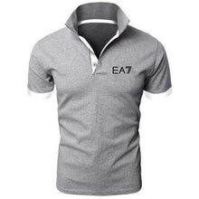 Load image into Gallery viewer, summer fashion EA7 perfect logo printed polo RF New men high quality social Polo shirts Polo Shirt for women and mens'